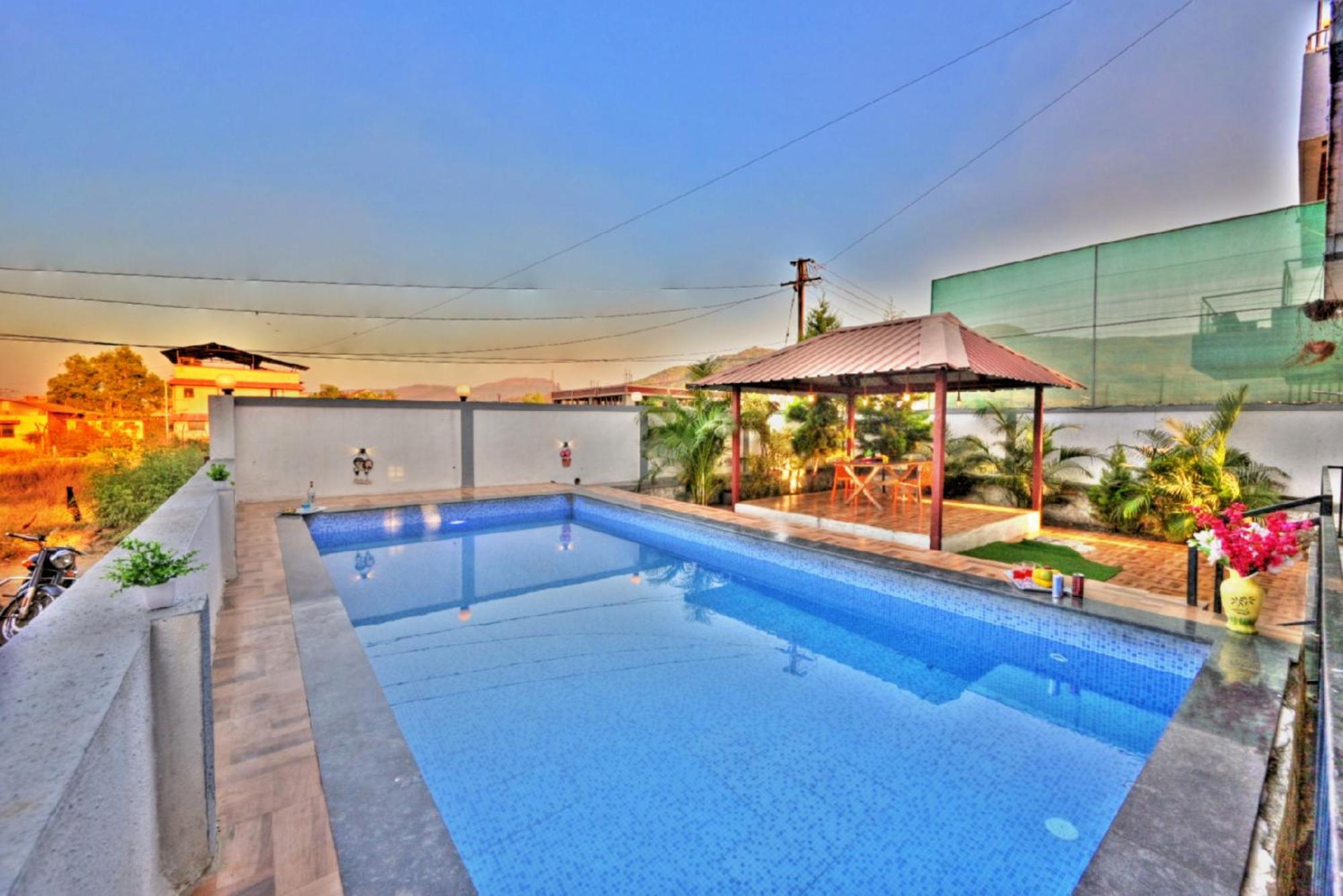 Ll Empyrean Stay Ll 4Bhk Ll Ac Ll Pool Ll Mystical Stone Villa Ll Lonavala Exterior foto