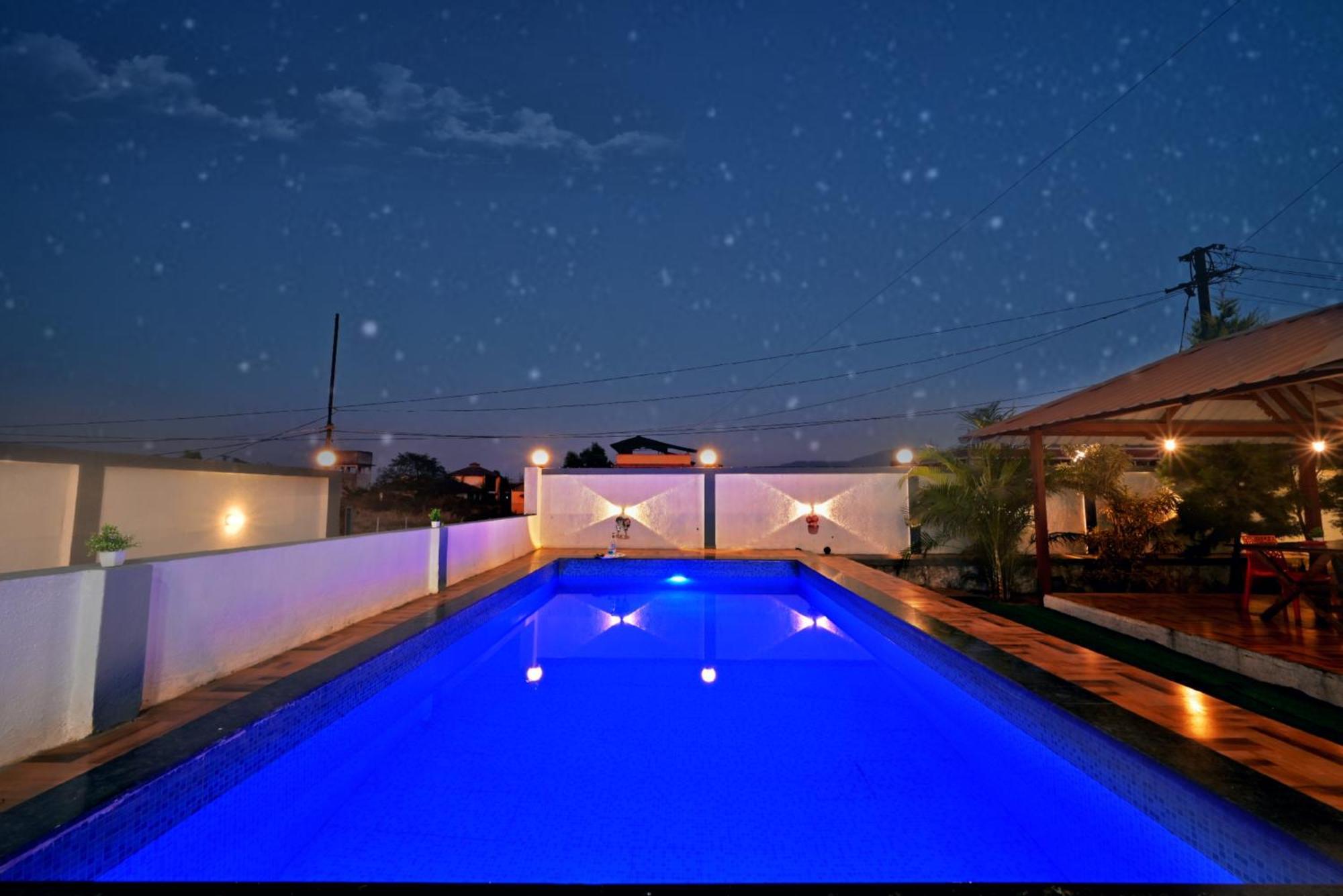 Ll Empyrean Stay Ll 4Bhk Ll Ac Ll Pool Ll Mystical Stone Villa Ll Lonavala Exterior foto